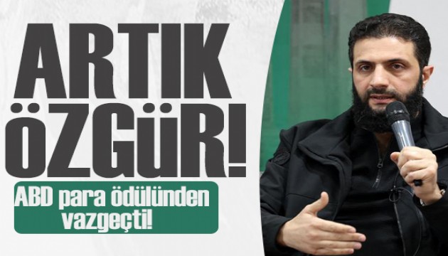 ABD, HTŞ lideri Ahmed eş-Şara'nın başına koyduğu para ödülünden vazgeçti