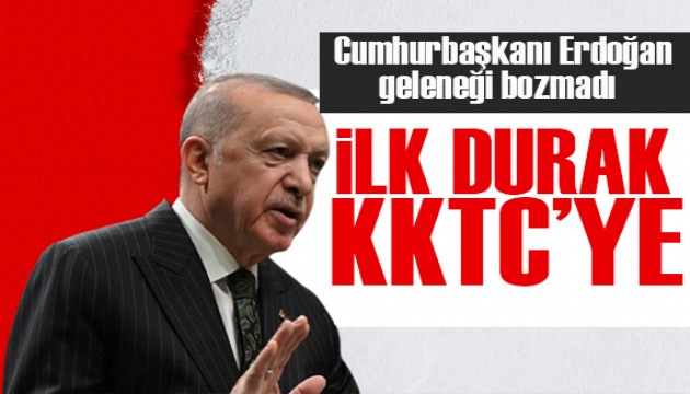 Cumhurbaşkanı Erdoğan'ın Yurt dışı ziyaretleri başlıyor: İlk durak KKTC'ye!