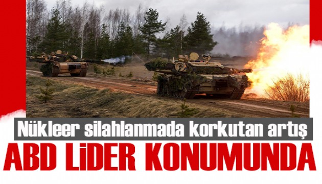 Silahlanma yarışında ABD lider konumda