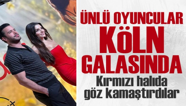 Hande Erçel ve Barış Arduç Aşkı Hatırla dizisinin Köln galasında!