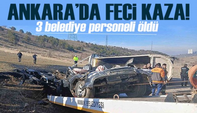 Ankara’da zift yüklü kamyon dehşeti: 3 ölü!