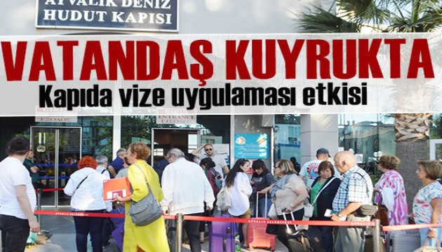 Vatandaş bayram tatilinde Yunan adalarına akın etti