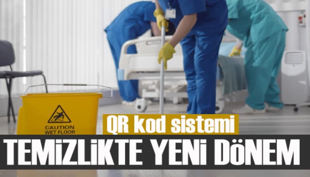 Hastanelerde temizlikte yeni dönem: QR kod sistemi