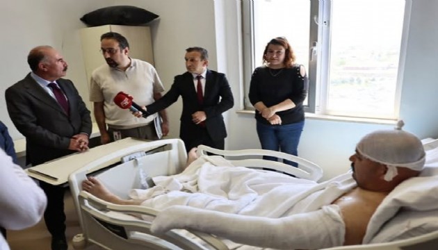 Patlamada yaralanan 8 işçinin tedavisi sürüyor