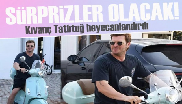 Kıvanç Tatlıtuğ'un sürpriz projesi heyecanlandırdı