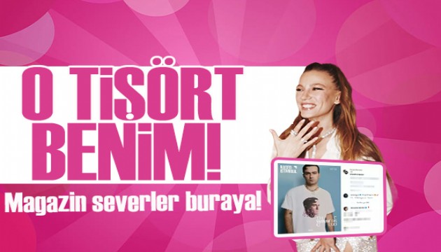 Mert Demir paylaştı, Serenay Sarıkaya'dan olay yorum!