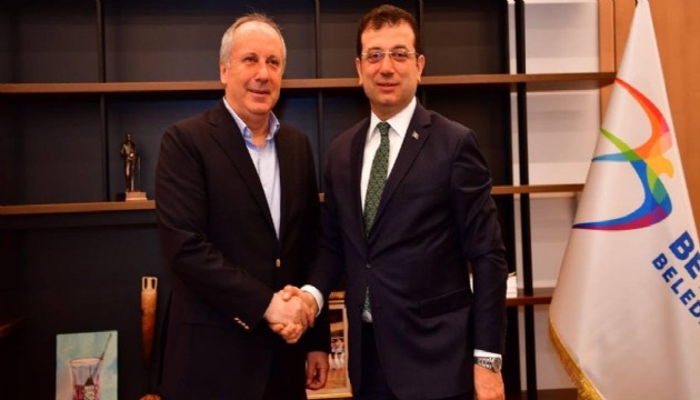 Muharrem İnce'den Ekrem İmamoğlu paylaşımı