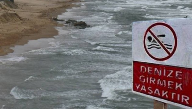 O ilde denize girmek yasaklandı!