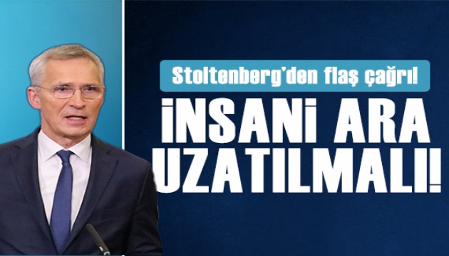 Stoltenberg, Hamas ile İsrail arasındaki 