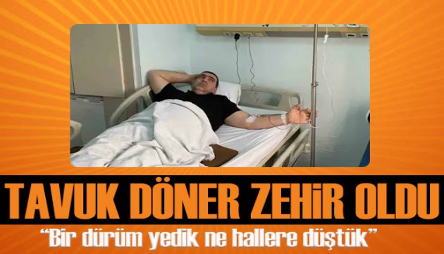 Yediği döner faciaya dönüştü! 