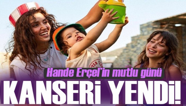 Zor günler geride kaldı! Hande Erçel'in yeğeni Aylin Mavi kanseri yendi