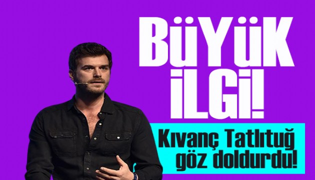 Kıvanç Tatlıtuğ yeni imajıyla dikkat çekti