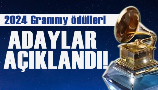 2024 Grammy ödül adayları belli oldu!