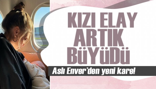 Aslı Enver ile kızı Elay'dan yeni kareler