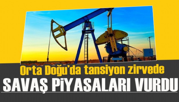 Orta Doğu'daki gerilim devam ediyor! Savaş piyasaları vurdu