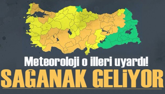 Meteoroloji'den o illere kritik uyarı: Sağanak yağışa dikkat!