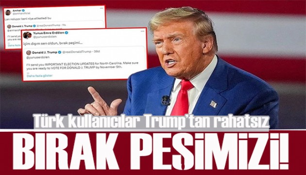 Trump, Türkleri etiketleyip oy istedi! Kullanıcılar rahatsız oldu