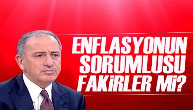 Fatih Altaylı yazdı: Enflasyonun sorumlusu fakirler mi!