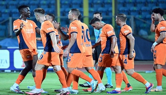 Başakşehir toplam 10 golle üst turda: Rakibi belli oldu