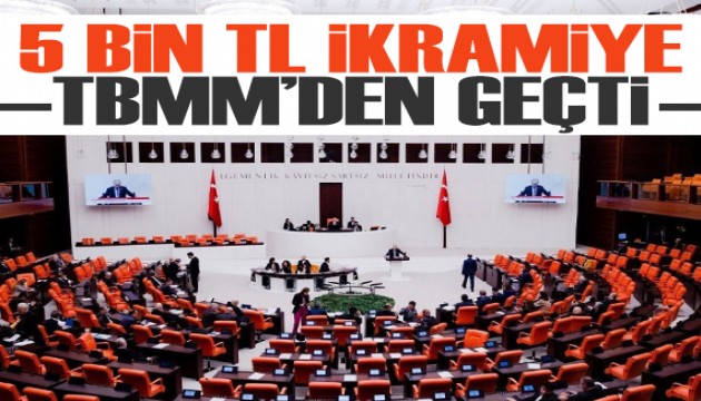 Çalışan emekliye 5 bin TL ikramiye TBMM'den geçti! Ödemeler ne zaman?