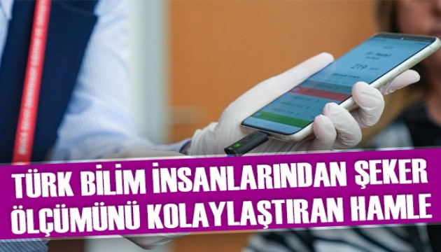 Türk bilim insanları şeker ölçümünü pratik hale getiren tıbbi cihaz üretti