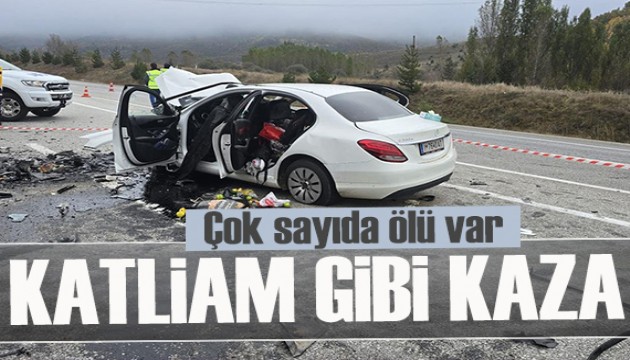 Erzincan'da katliam gibi kaza! Çok sayıda ölü var...