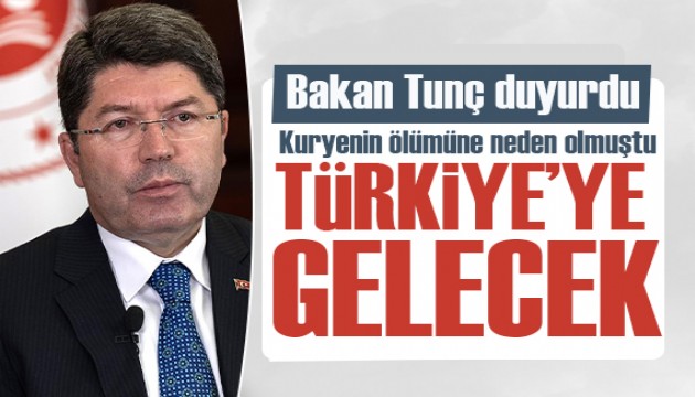 Bakan Tunç duyurdu: Kuryenin ölümüne neden olan Somali Cumhurbaşkanı'nın oğlu Türkiye'ye gelecek