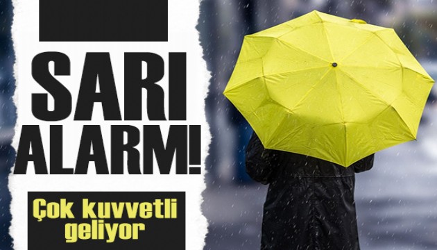 Meteoroloji’den uyarı: Kuvvetli yağış ve rüzgara dikkat