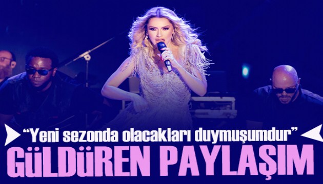 Hadise'den güldüren Kızılcık Şerbeti paylaşımı