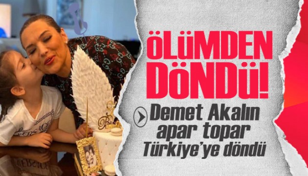 Demet Akalın'ın kızı Hira'nın el bilekleri kırıldı