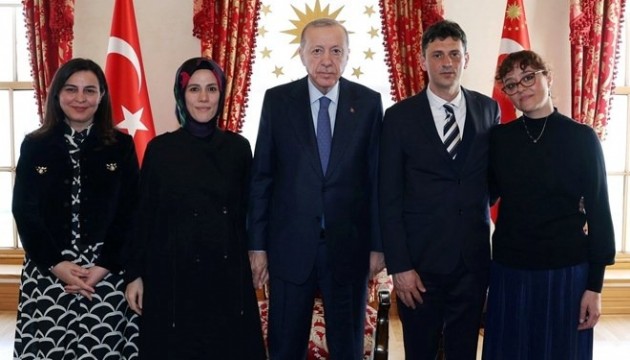 Cumhurbaşkanı Erdoğan, Ahmet Minguzzi'nin ailesini kabul etti