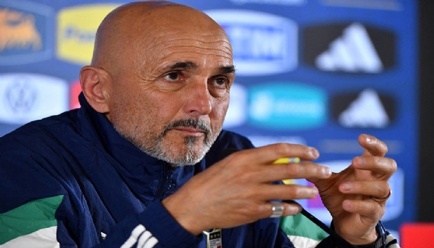 Luciano Spalletti: 'Türkiye, çok güçlü bir takım'