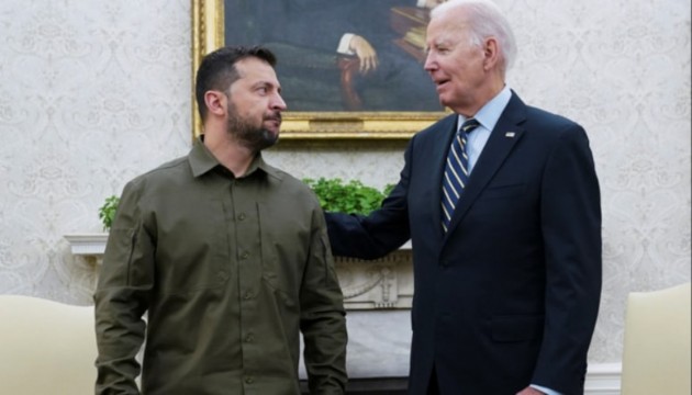 Zelenskiy'den, Biden'a teşekkür mesajı