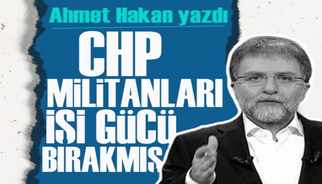 Ahmet Hakan: CHP militanları, işi gücü bırakmış Murat Kurum’da açık arıyorlar