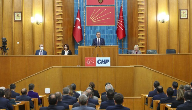 CHP TBMM Grubu'ndan terörle mücadele bildirisi