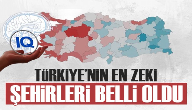 Türkiye'nin en zeki illeri belli oldu; İşte o sıralama