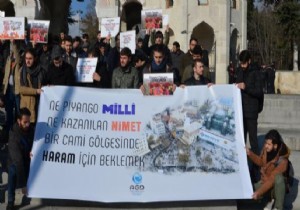 İstanbul'da 'yılbaşı' protestosu