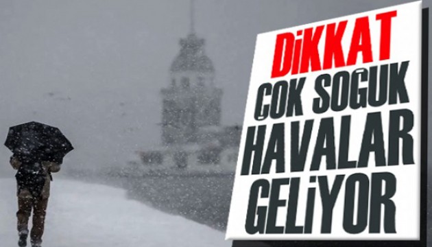 Meteoroloji uyardı: Soğuk hava ve yağış geliyor