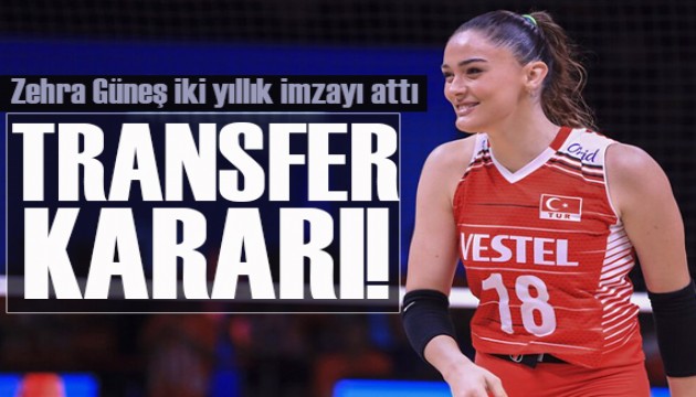 Zehra Güneş'ten transfer kararı! 2 yıllık imzayı attı