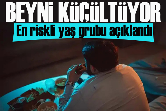 Bu alışkanlık beyne zarar veriyor! En riskli yaş grubu açıklandı