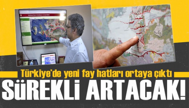 Türkiye’de yeni fay hatları ortaya çıktı: Sürekli artacak!