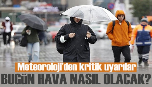 Bugün (14 Temmuz) hava nasıl olacak? Yağmur yağacak mı? Meteoroloji'den kritik uyarı