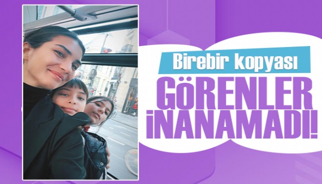 Tuba Büyüküstün'ün kızlarını görenler babasının aynısı dedi!