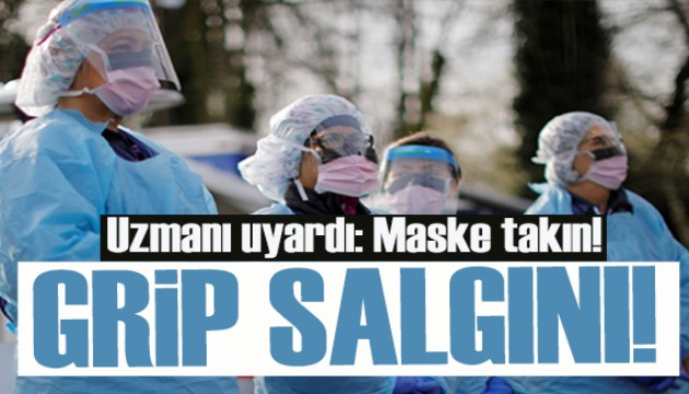 Belçika'da grip salgını: Maske takın!