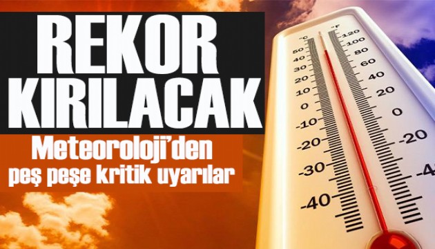 İstanbul'da yılın en sıcak günü! Peş peşe kritik uyarılar