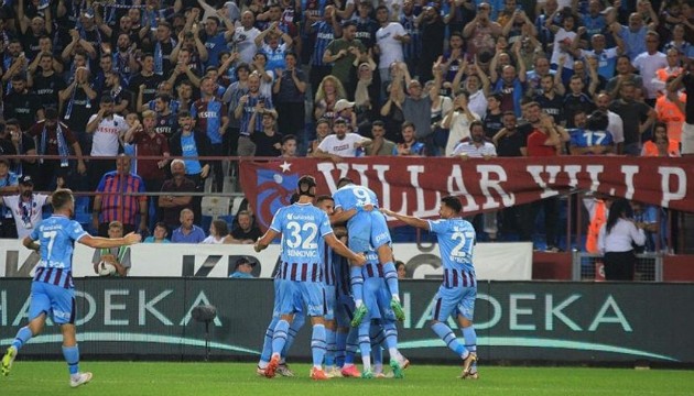 Trabzonspor, Süper Lig'e galibiyet ile başladı!