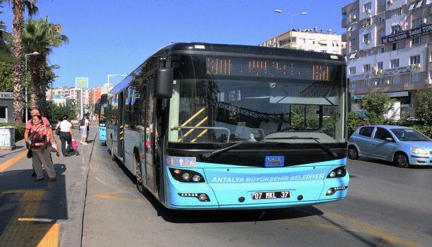 Antalya'da bayramda ulaşım ücretsiz!