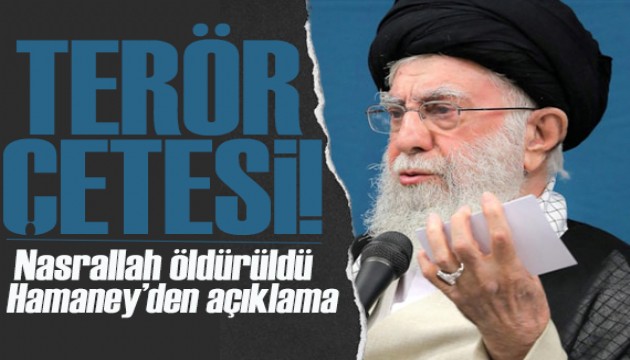 'Nasrallah öldürüldü'  İran dini lideri Hamaney'den ilk açıklama!