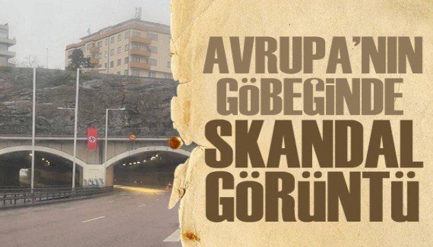 Avrupa'nın göbeğinde skandal görüntü!