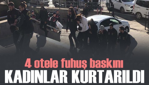 Ankara'da fuhuş operasyonu: 4 otele mühür vuruldu